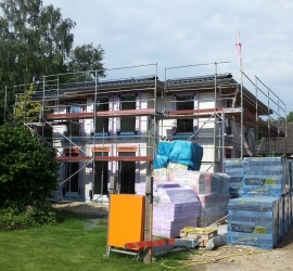 Neubau eines Stadthauses mit Klinkerfassade